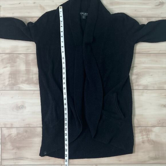 Barefoot Dreams Black CozyChic Lite Circle Cardi Cardigan XS Small - Picture 4 of 8